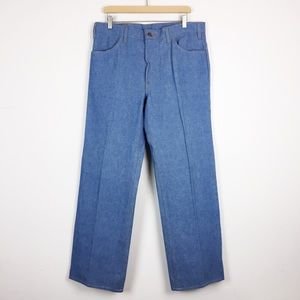 Vintage Levi’s high waisted wide leg light blue